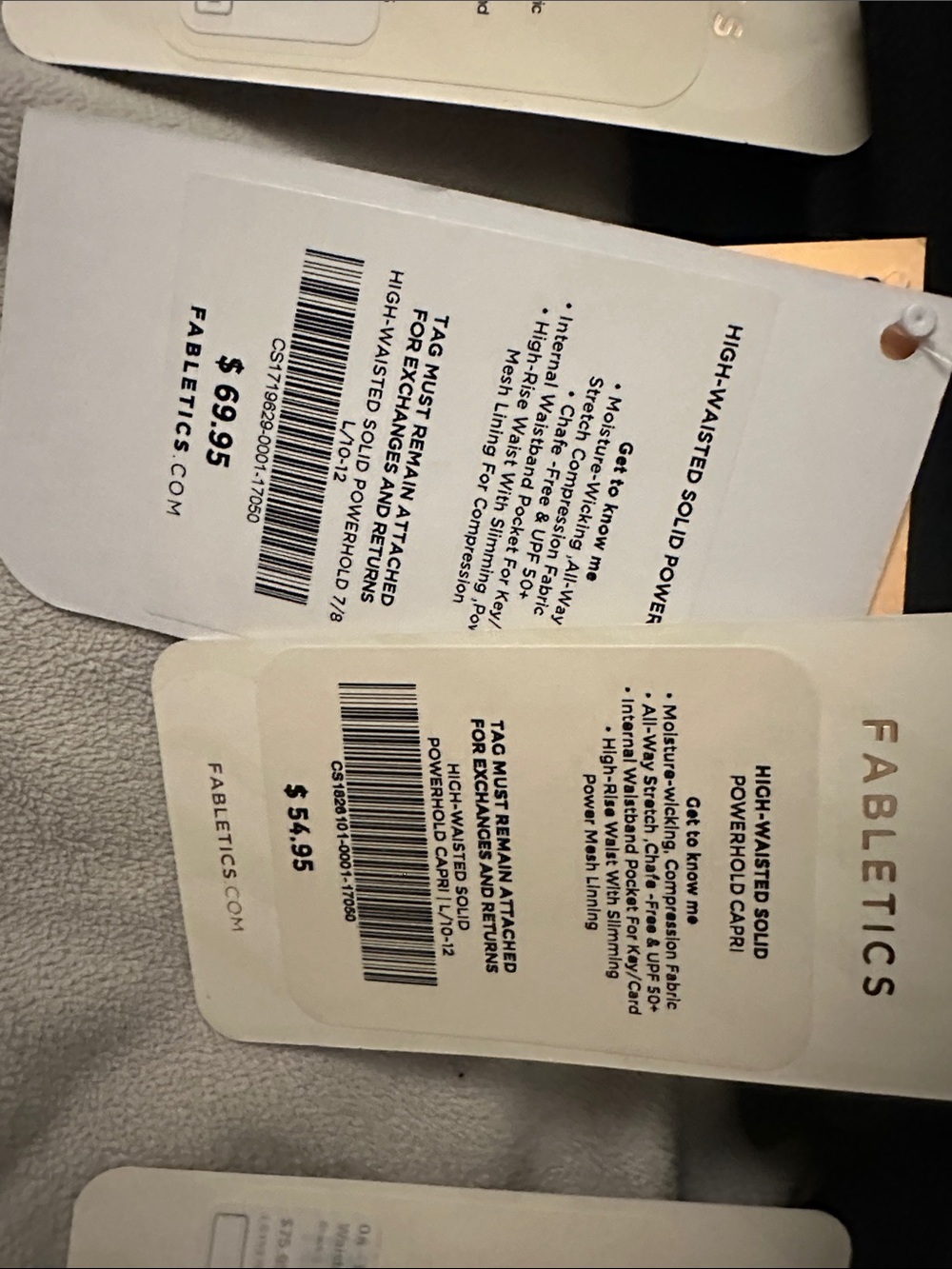 Fabletics Black Leggings Bundle lot - Picture 3 of 8